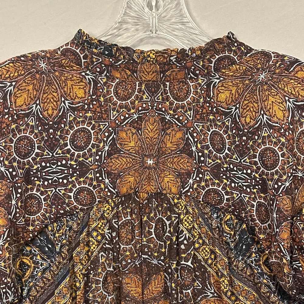 Free People Bohemian Blouse Women’s Small - Picture 8 of 8